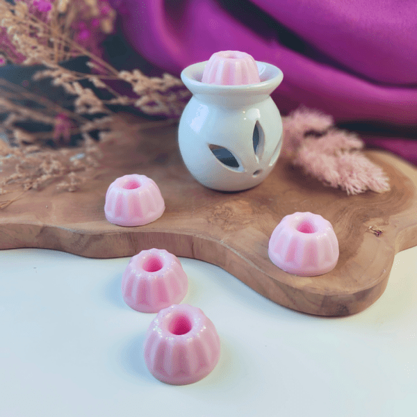 Fondant parfumé à la rose